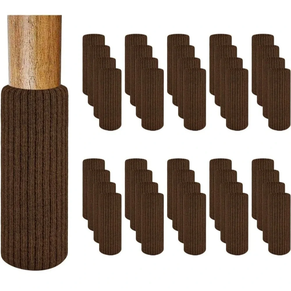 40 PCS Chair Leg Socks, Chair Leg Floor Protectors, Do not Easily Fall Off, V...